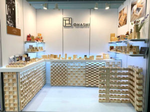 枡を使った内装材　MASPACIO　施工事例　第88回東京インターナショナル・ギフトショー2019秋